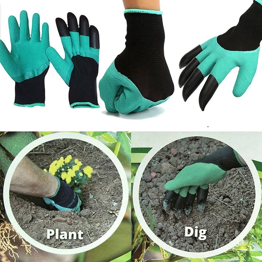 GUANTES DE JARDINERIA CON GARRAS