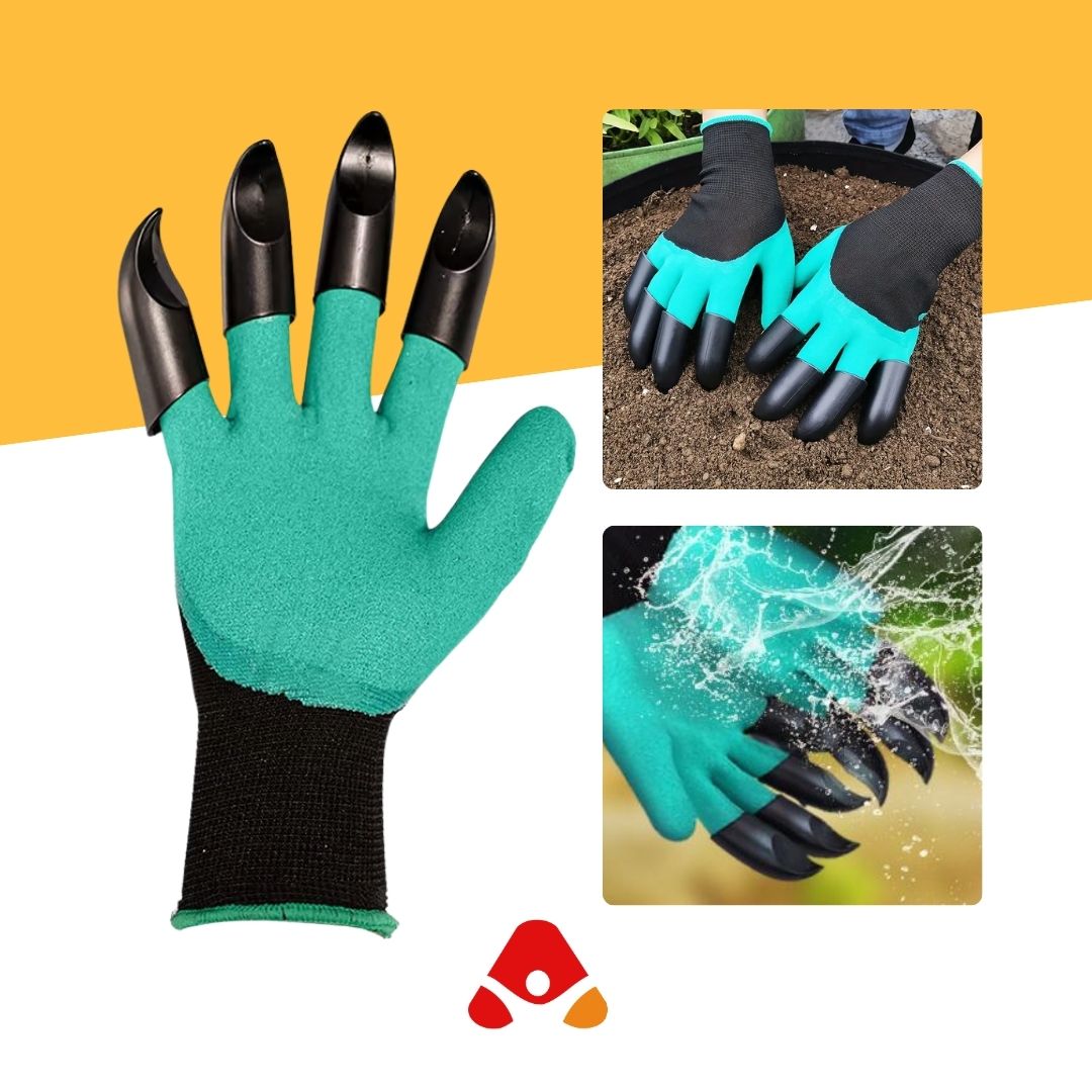 GUANTES DE JARDINERIA CON GARRAS