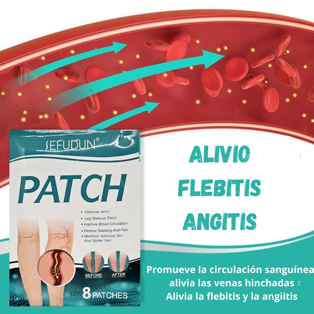 Pack De 8 Parches para Varices