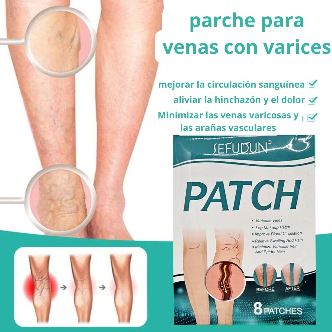 Pack De 8 Parches para Varices